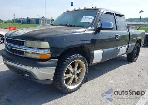 2001 Chevrolet Silverado 1500 Lt из США, поврежденный, VIN 2GCEK19T011285789